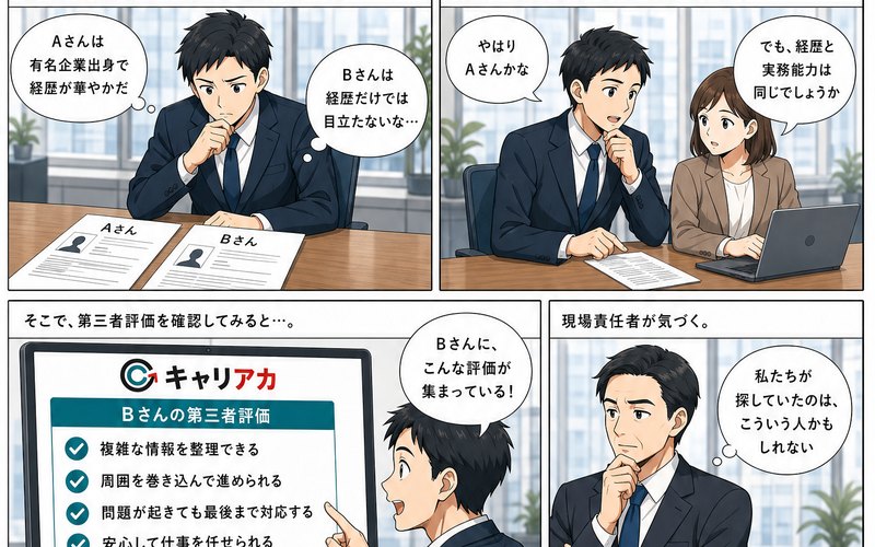 マンガ 履歴書の外編